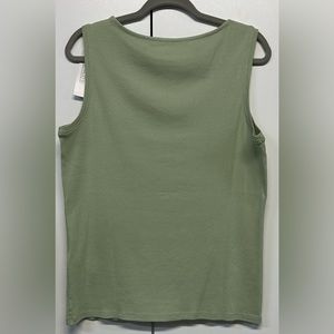 Chico’s Woman’s Boat-Neck Tank Top - Size 2 - U.S. Large